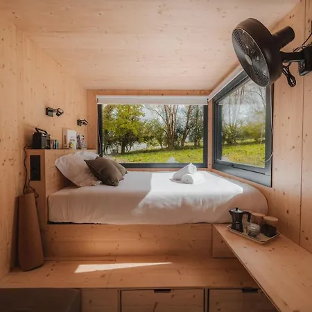 Lodge Jardins Du Puits - Parcel Tiny House - Tiny House Au Coeur D'une Ferme Proche Deauville Mae-7493 *